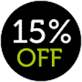 15% OFF