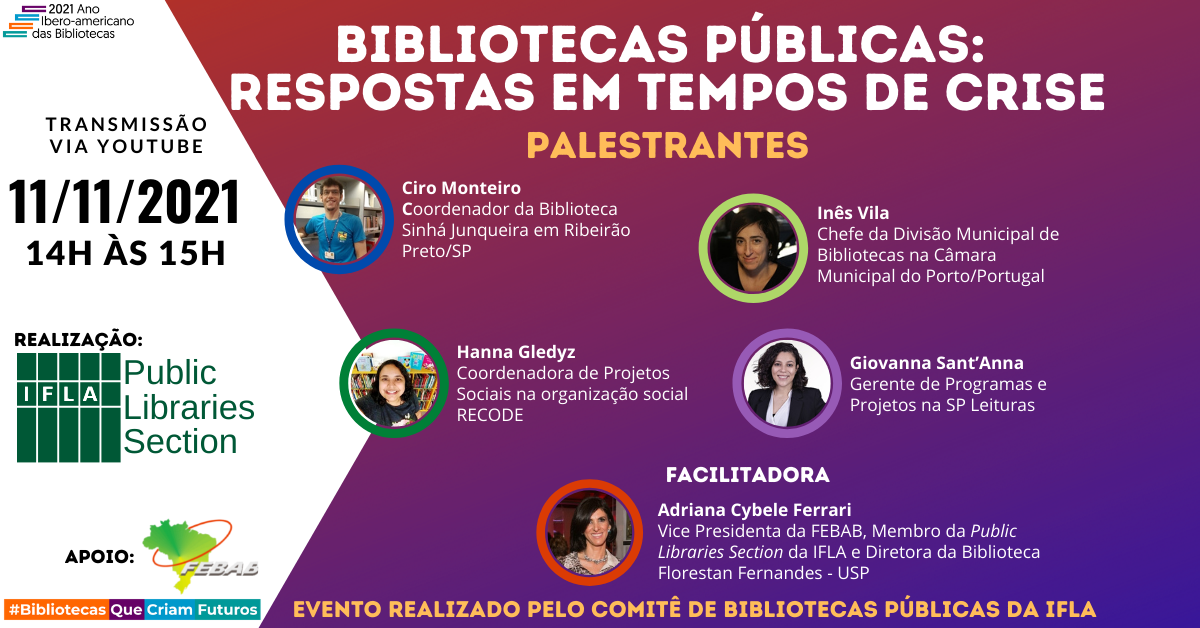 Evento IFLA - Public Libraries Section